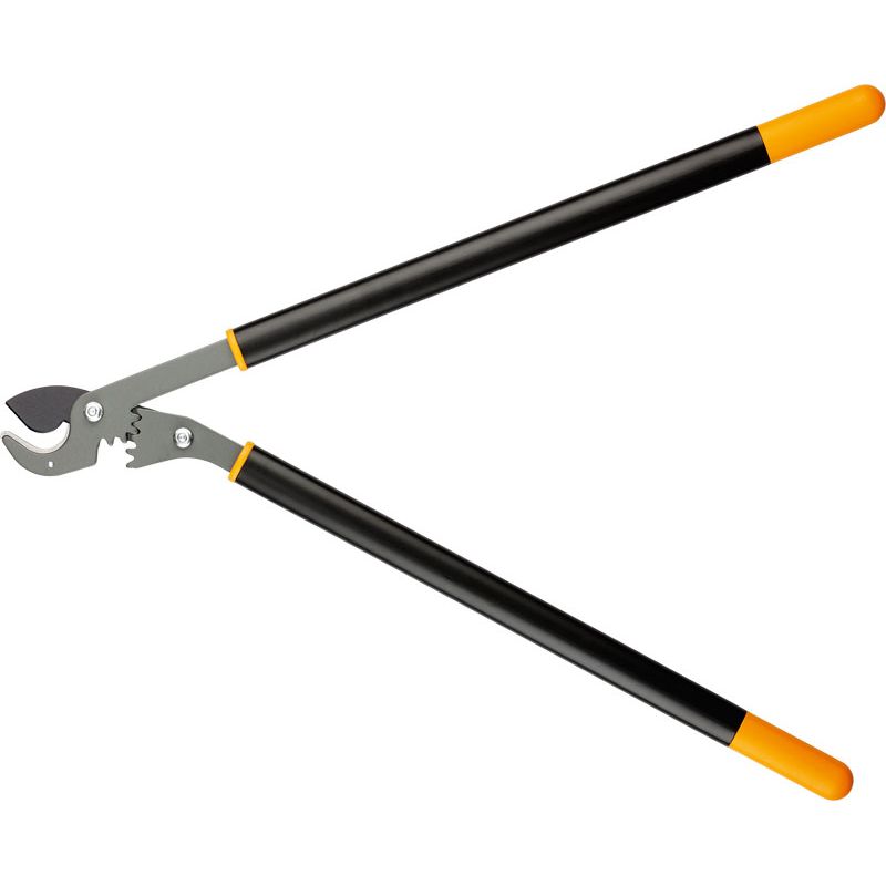 Getriebeastschere Länge 80 cm Fiskars Amboss Schneidleistung 55 mm Gewicht 1220 g Produktbild BIGPIC L