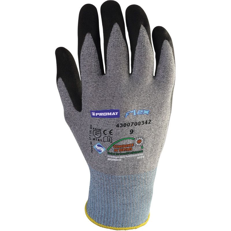 PROMAT 3-Faden-Handschuh FLEX PSA II Produktbild BIGPIC L