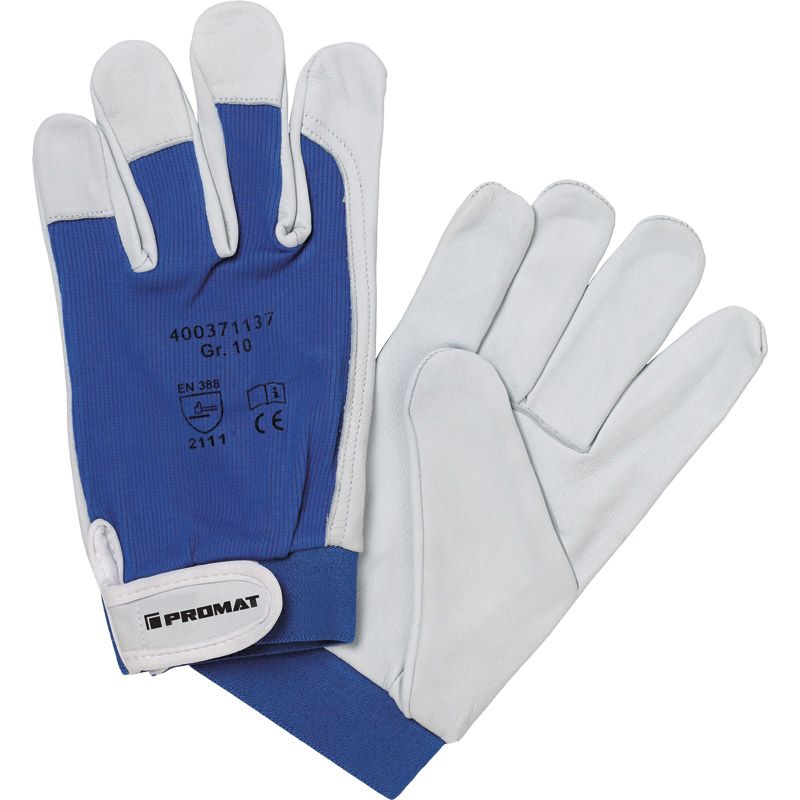 PROMAT Lederhandschuh DONAU PSA II Produktbild BIGPIC L