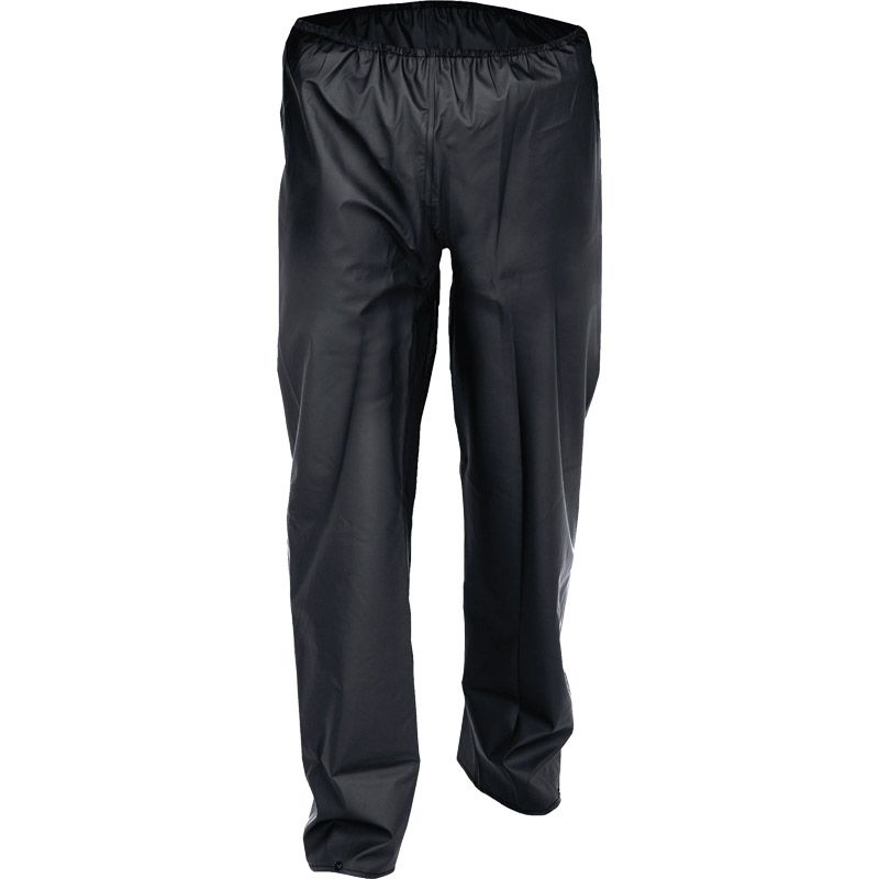 ASATEX Regenschutzhose PU EN343 schwarz Produktbild BIGPIC L