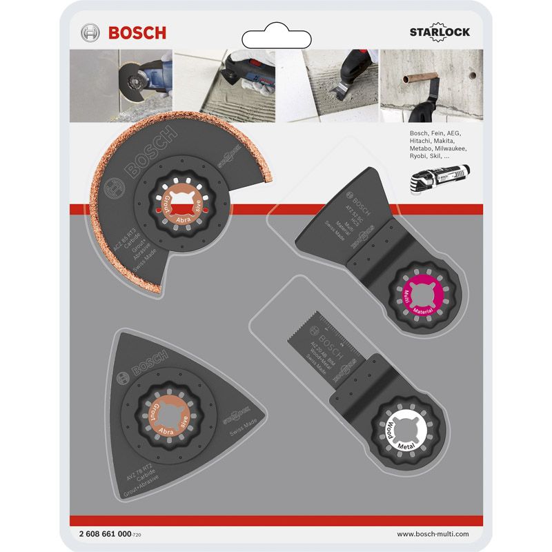 BOSCH GOP Fliesen-Set 4-teilig Produktbild BIGPIC L