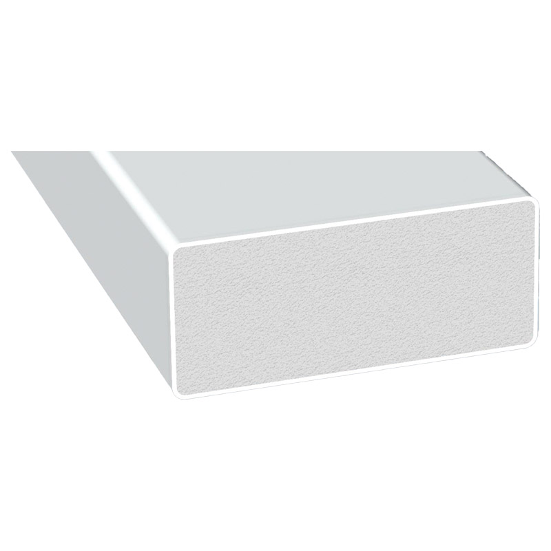 Schaumprofil 70x30mm Lg. 6,00m Weiß, PVC-HartSchaum , VE: 12m Produktbild BIGPIC L