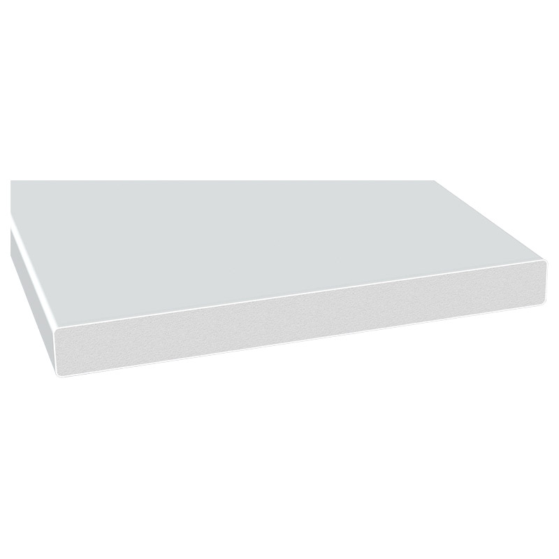 Schaumprofil 200x20mm Lg. 6,00m Weiß, PVC-HartSchaum , VE: 12m Produktbild BIGPIC L
