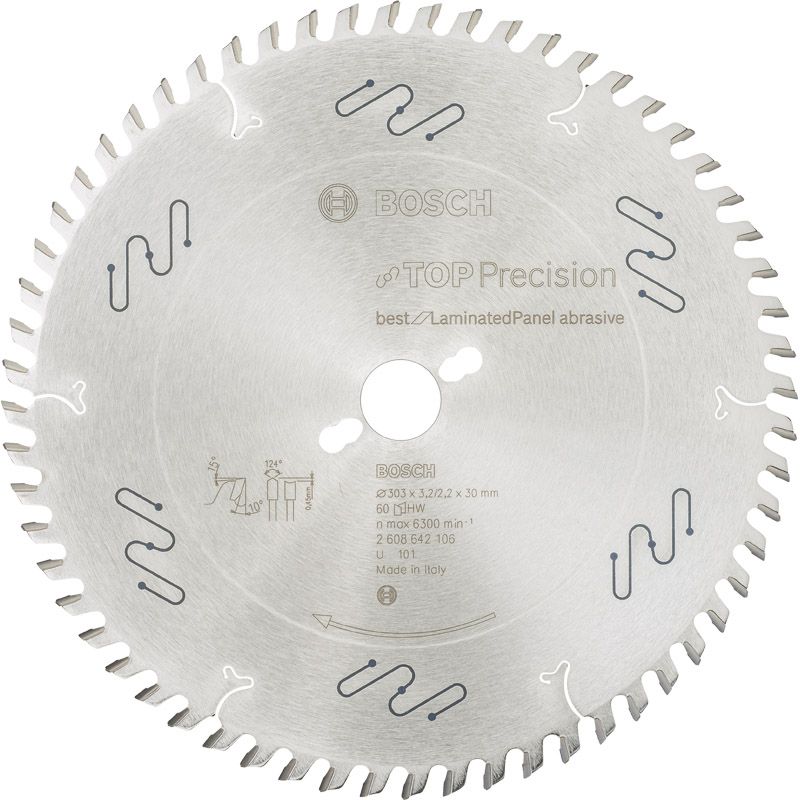 BOSCH Kreissägeblatt 'Best for Laminated Panel Abrasive' Produktbild BIGPIC L