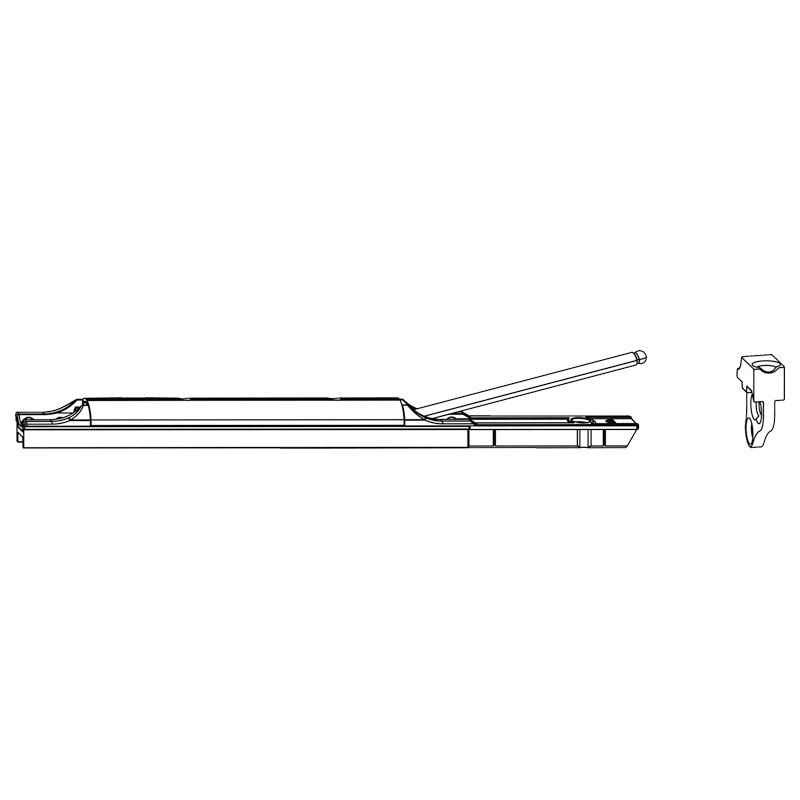 Roto Designo II Lastabtrag Flg kpl*VE50* Produktbild BIGPIC L
