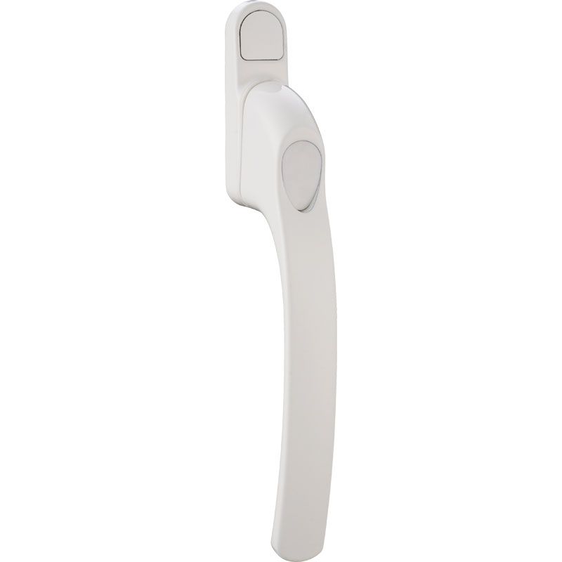 greenteQ Fenstergriff FG50.ZD gerade Zinkdruckguss - inkl. Schrauben Produktbild BIGPIC L