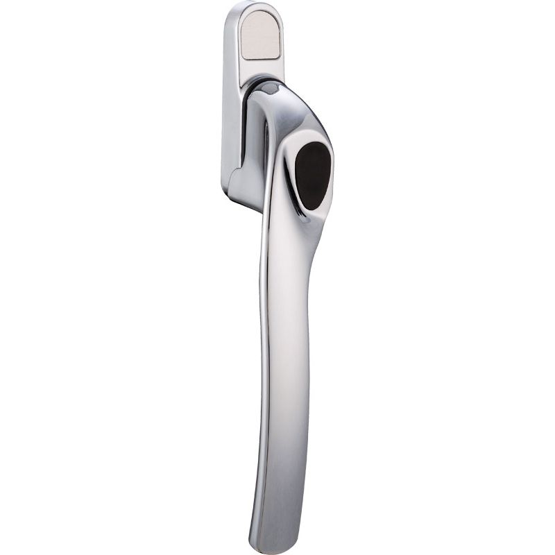 greenteQ Fenstergriff FG50.V.ZD gekröpft Zinkdruckguss - inkl. Schrauben Produktbild BIGPIC L