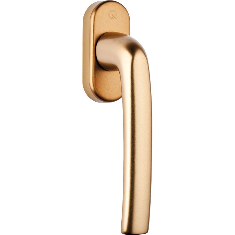 greenteQ Fenstergriff FG10.45°.AL mit 45°-Rastung - inkl. Schrauben Produktbild BIGPIC L