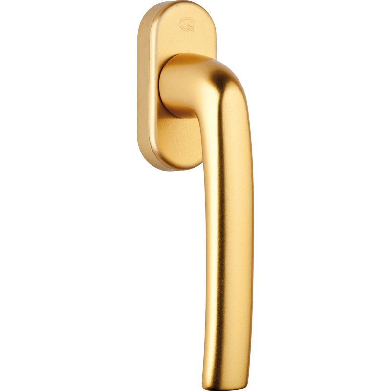 greenteQ Fenstergriff FG10.45°.AL mit 45°-Rastung - inkl. Schrauben Produktbild BIGPIC L