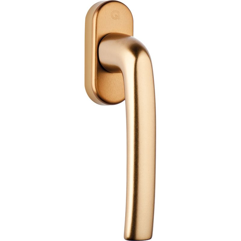 greenteQ Fenstergriff FG10.45°.AL mit 45°-Rastung - inkl. Schrauben Produktbild BIGPIC L