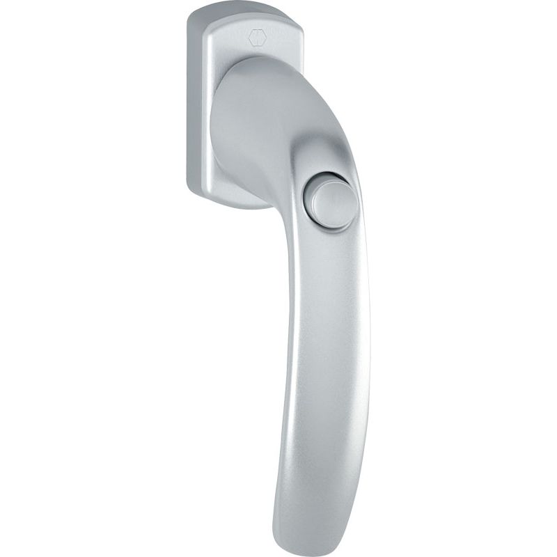 HOPPE Fenstergriff NEW YORK 0810SV/U10 Druckknopf - inkl. Schrauben Produktbild BIGPIC L