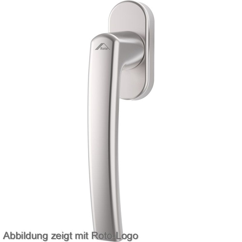 ROTO Fenstergriff ROTOLINE Alu ohne Logo Secustik® - inkl. Schrauben Produktbild BIGPIC L