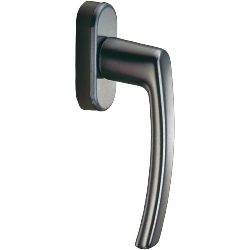 ROTO Fenstergriff ROTOLINE Alu ohne Logo Secustik® - inkl. Schrauben Produktbild BIGPIC L