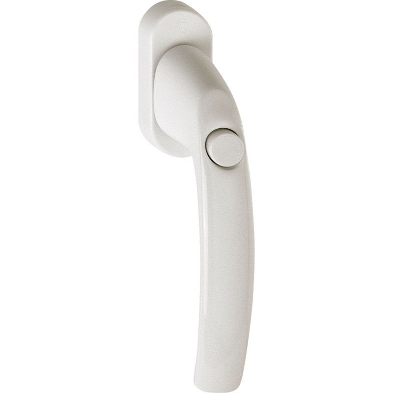 HOPPE Fenstergriff ATLANTA 0530SV/U26 Druckknopf - inkl. Schrauben Produktbild BIGPIC L