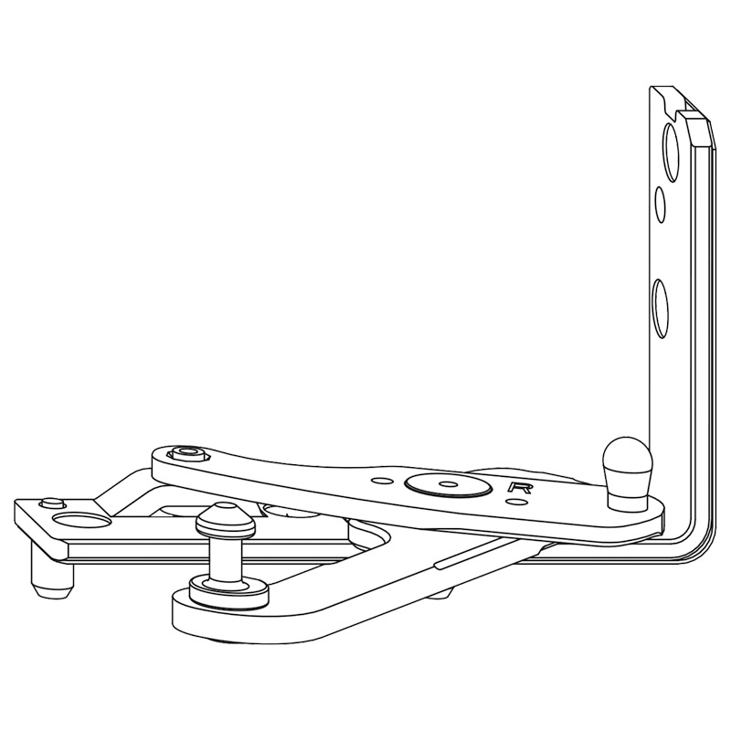 Roto NT Designo II Ecklager H ls*VE50* Produktbild BIGPIC L