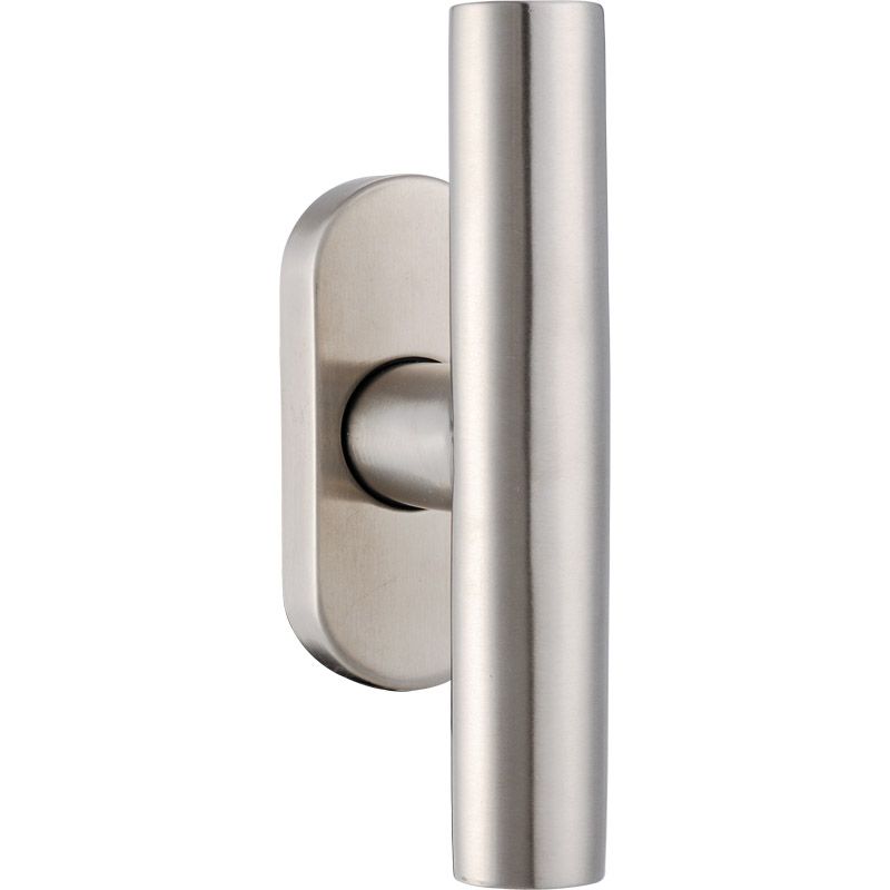 greenteQ Fenstergriff FG63L.ER Edelstahl - inkl. Schrauben Produktbild BIGPIC L