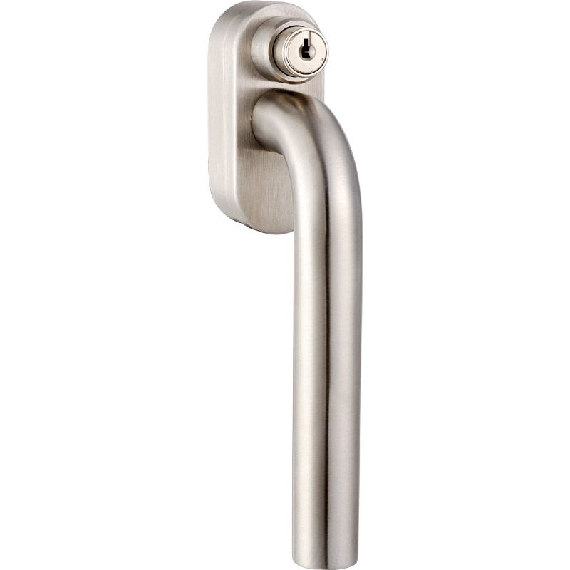 greenteQ Fenstergriff FG62.S.ER abschließbar - inkl. Schrauben Produktbild BIGPIC L