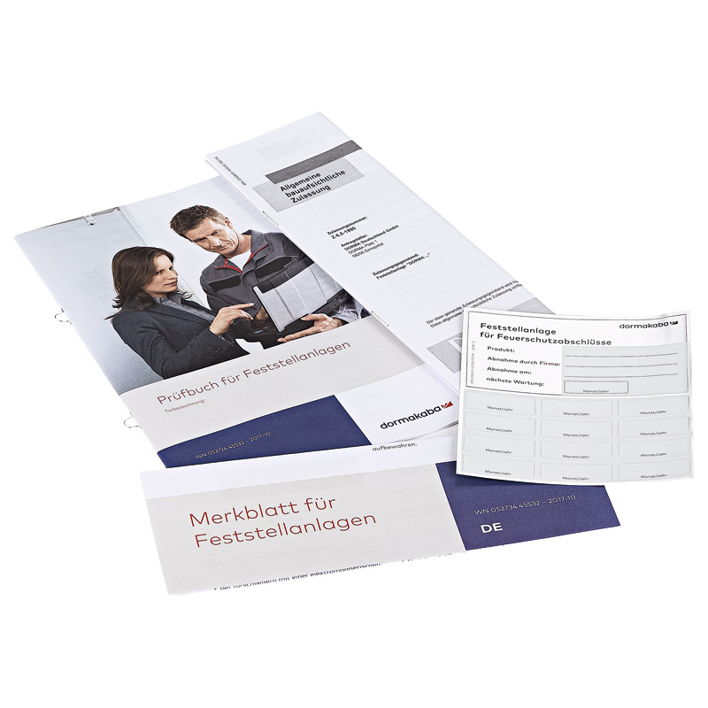 Dorma Zulassungsset für Feststellanlagen Produktbild BIGPIC L