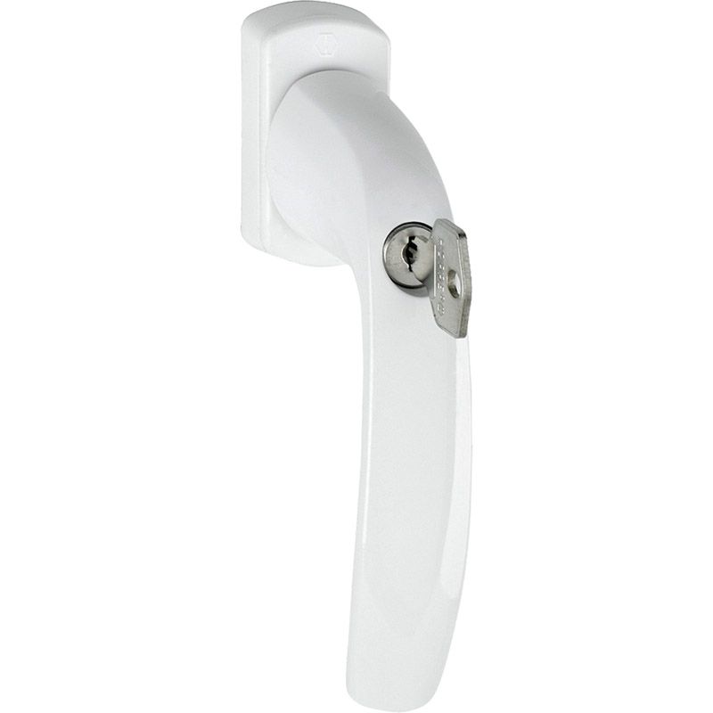 HOPPE Fenstergriff NEW YORK 0810S/U10 100 NM abschließbar - inkl. Schrauben Produktbild BIGPIC L