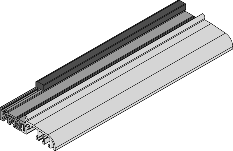 Adapterprofil zu Schwelle TB telegrau Produktbild BIGPIC L