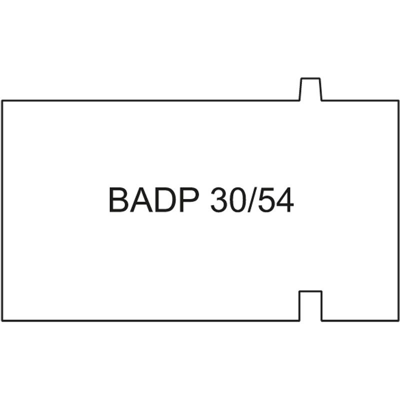 COMPACFOAM Bankanschlussdämmprofil BADP 30/54 Heroal/greenteQ Produktbild BIGPIC L