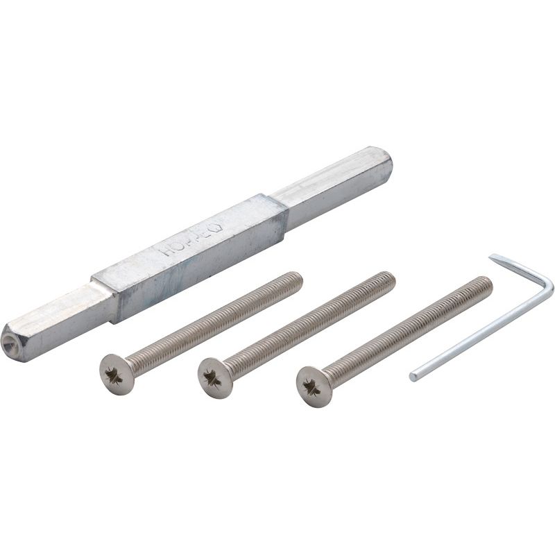 HOPPE Befestigungsset M6 für Schutzbeschläge Griff/Griff und Schild 2410/3410 Produktbild BIGPIC L