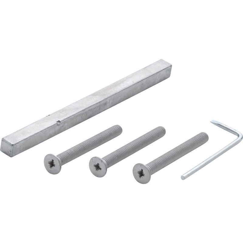 HOPPE Befestigungsset M6 für Schutzgarnituren mit Schnellstift-Verbindung und Schild (E)2210/3310 Produktbild BIGPIC L