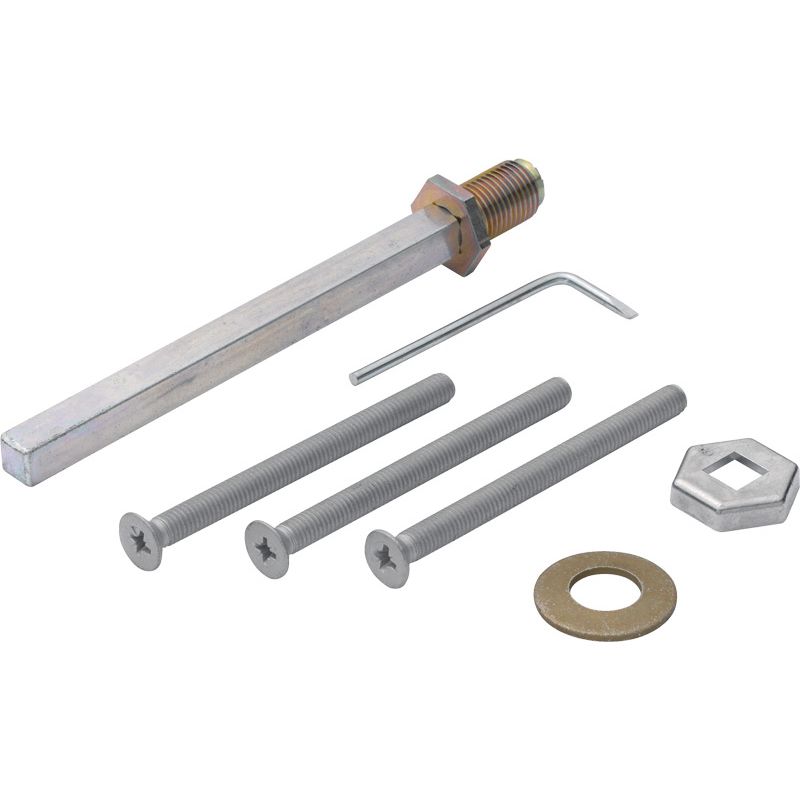 HOPPE Befestigungsset M6 für Schutz-Wechselgrt. mit Schnellstift-Verbindung und Knopf (E)61G/86G Produktbild BIGPIC L