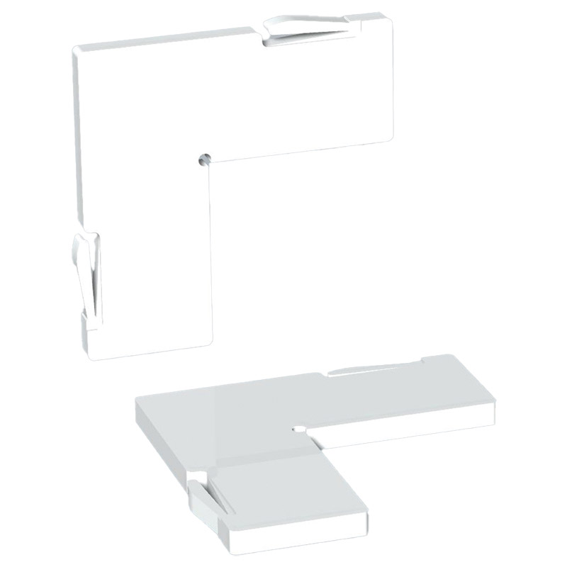 Eckverbinder 50x50x19,5mm VE: 250 Stück Produktbild BIGPIC L