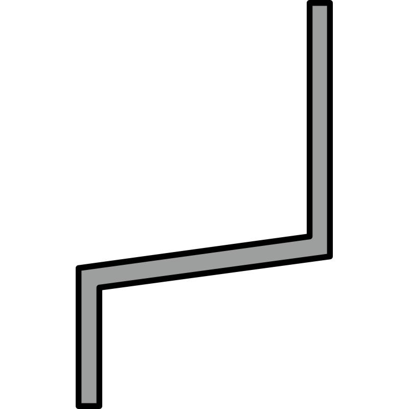 Lüftungslamellen Z 22 blank Produktbild BIGPIC L