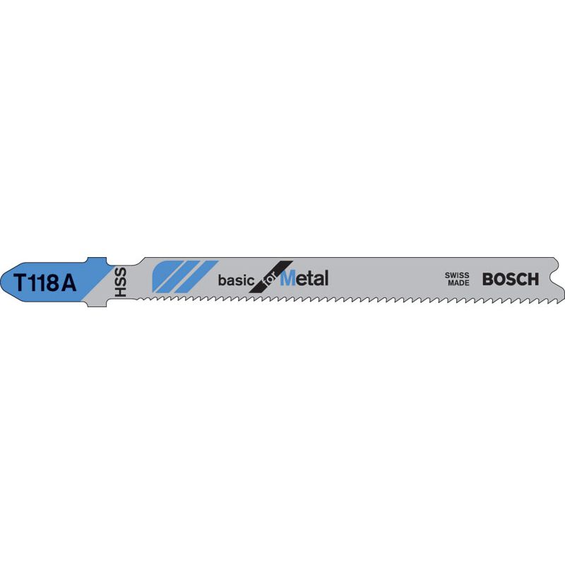 BOSCH Stichsägeblatt T 118 A *Basic for Metal* Produktbild BIGPIC L