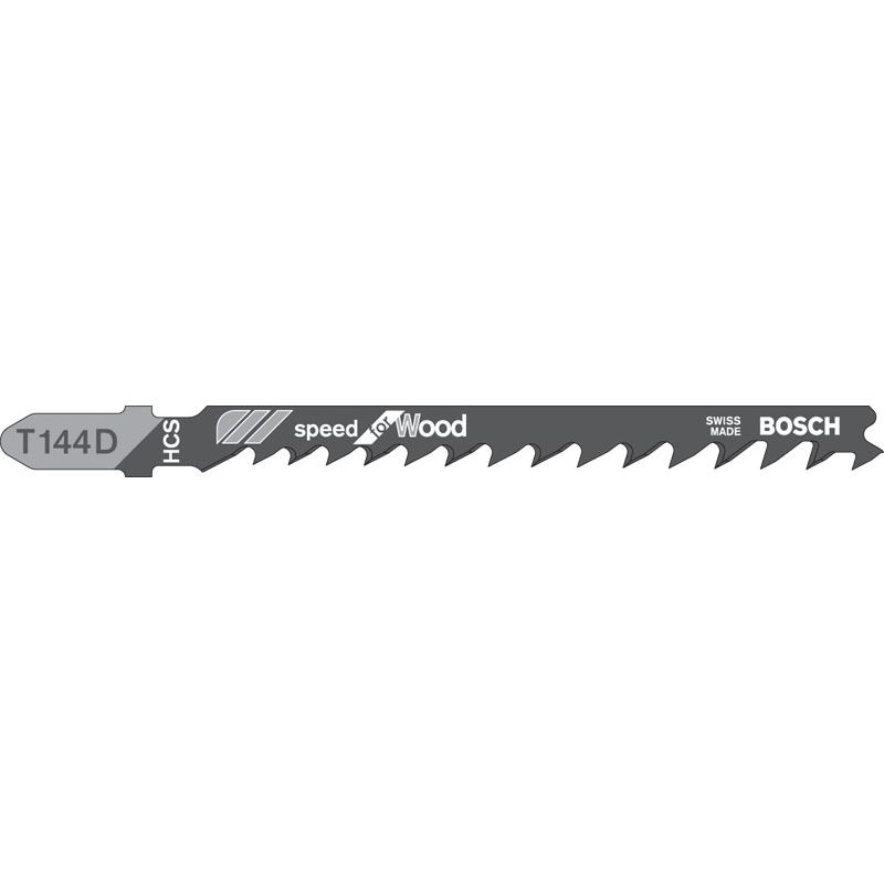 BOSCH Stichsägeblatt T 144 D *Speed for Wood* Produktbild BIGPIC L