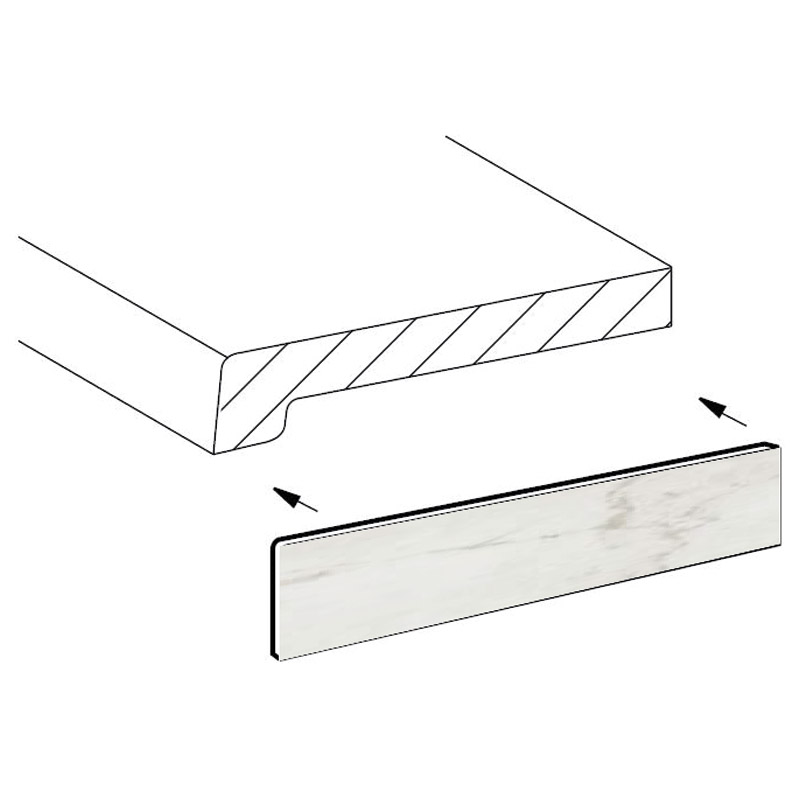 WERZALIT Laminatstreifen für Fensterbänke Exclusiv Produktbild BIGPIC L