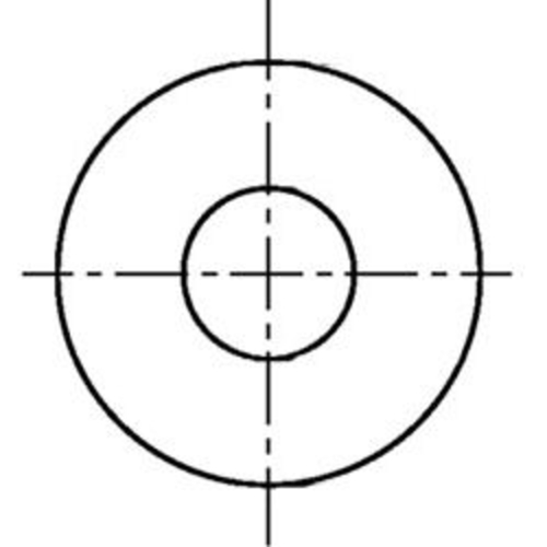 Unterlegscheibe DIN 9021 6,4x18 mm vz Produktbild BIGPIC L