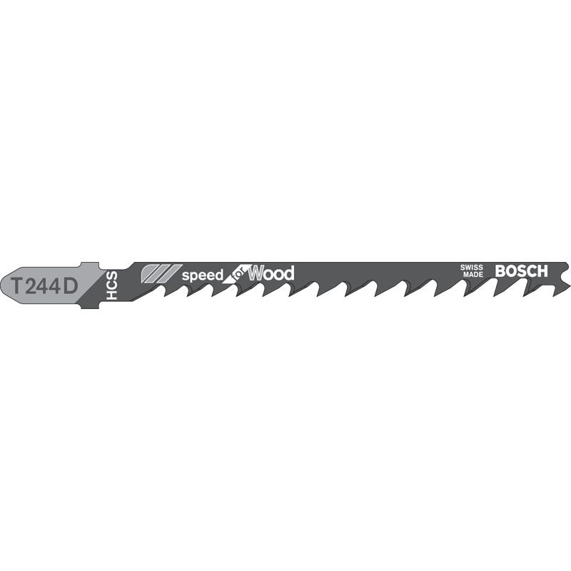 BOSCH Stichsägeblatt T 244 D *Speed for Wood* Produktbild BIGPIC L