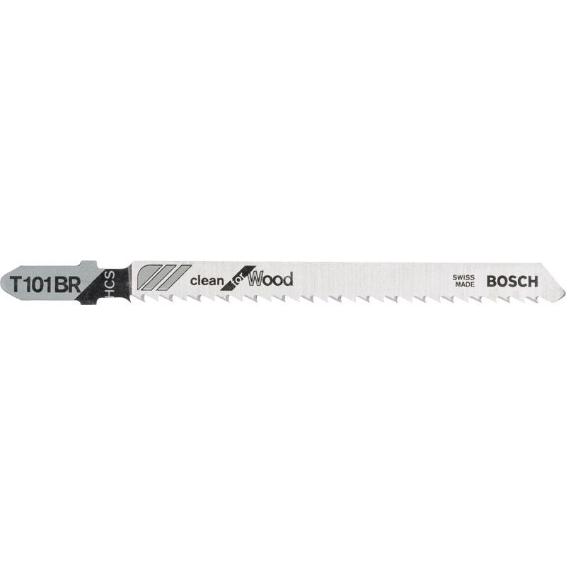 BOSCH Stichsägeblatt T 101 BR *Clean for Wood* Produktbild BIGPIC L