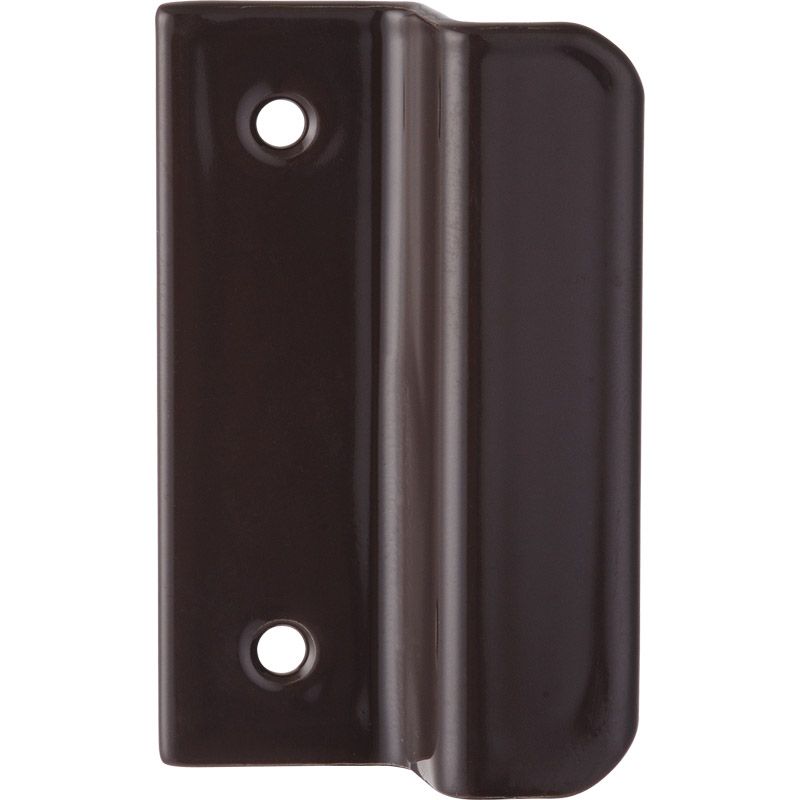greenteQ Glasfalzgriff ohne Steg braun Produktbild BIGPIC L