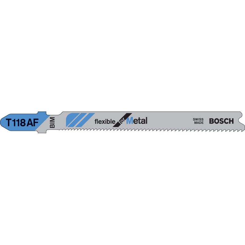 BOSCH Stichsägeblatt T 118 AF *Flexible for Metal* Produktbild BIGPIC L