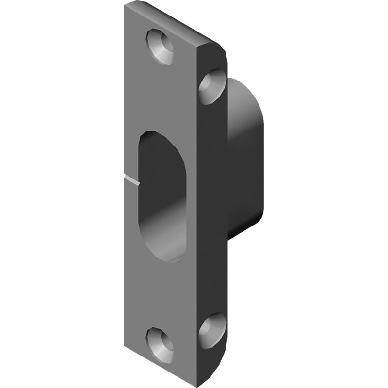 KFV Schließkasten SLK 2392-01-20 Rundbolzen Produktbild BIGPIC L