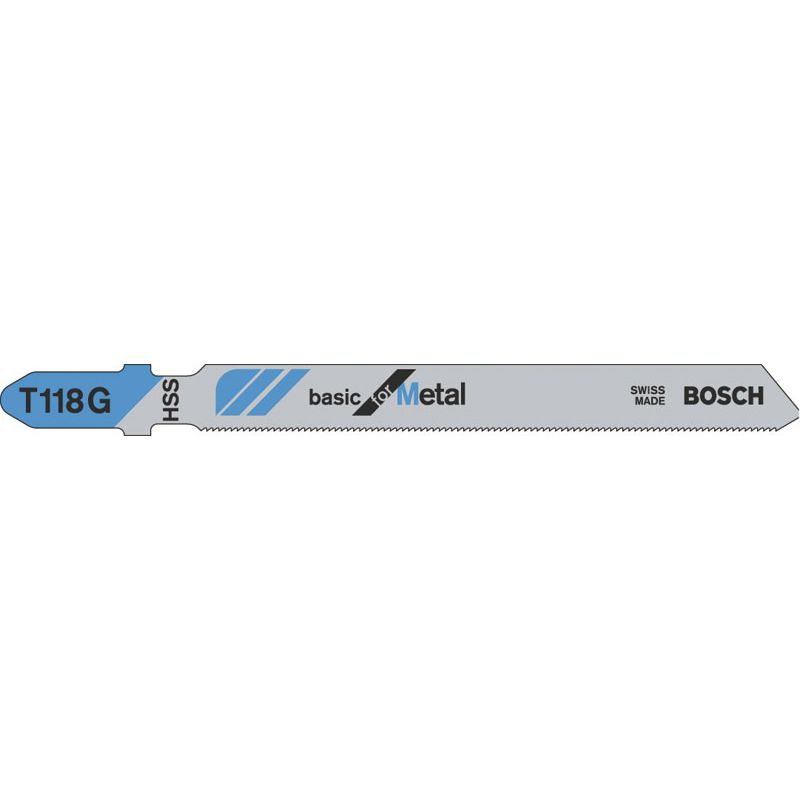 BOSCH Stichsägeblatt T 118 G *Basic for Metal* Produktbild BIGPIC L