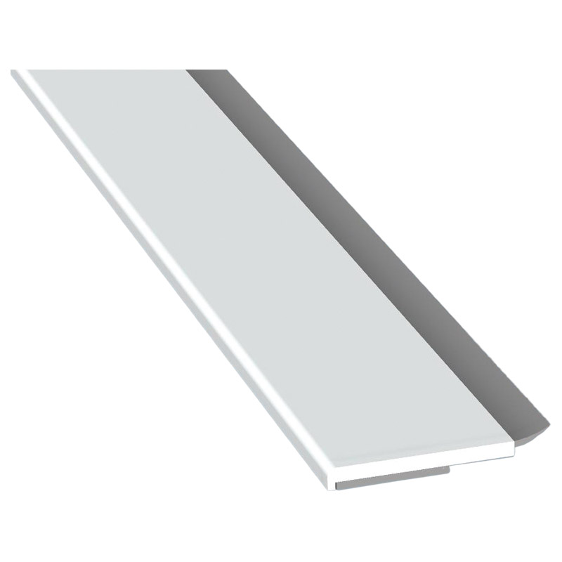 Flachprofil 30x3mm WL SK Lg. 6,00m Salamander Weiß, VE: 60m Produktbild BIGPIC L
