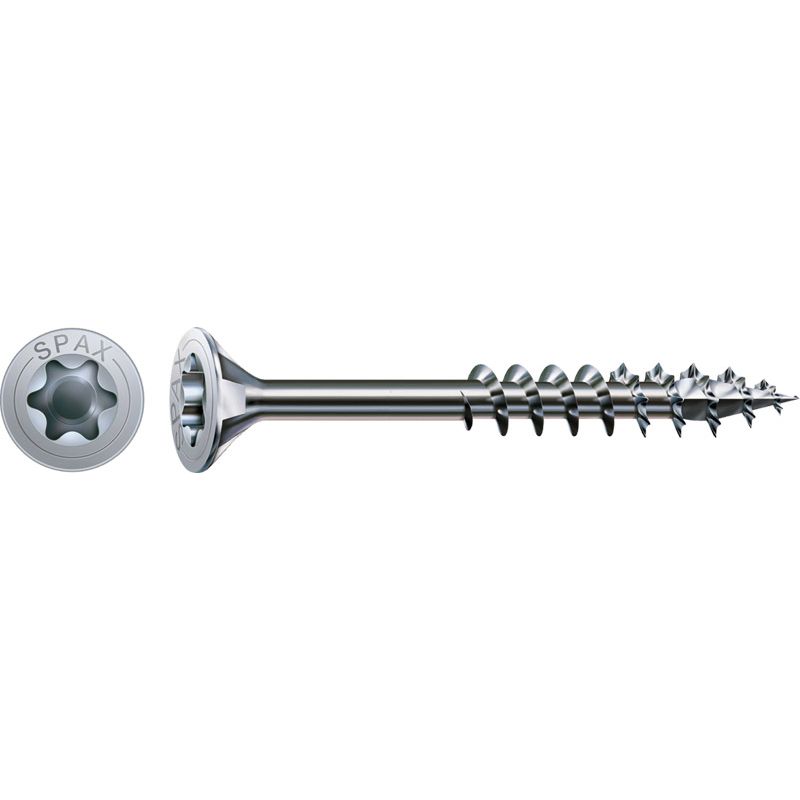 SPAX Universalschraube, Teilgewinde, Senkkopf, TX, 4CUT, WIROX Produktbild BIGPIC L