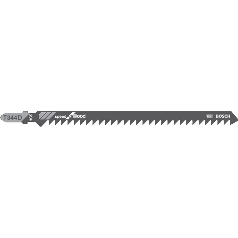 BOSCH Stichsägeblatt T 344 D *Speed for Wood* Produktbild BIGPIC L
