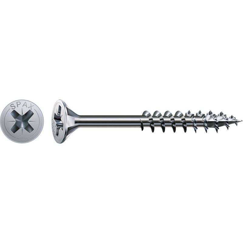 SPAX Universalschraube, Teilgewinde, Senkkopf, Kreuzschlitz PZ, 4CUT, WIROX Produktbild BIGPIC L