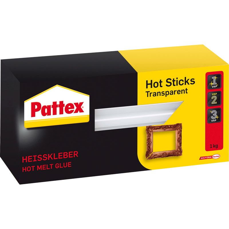 PATTEX Hot Sticks Transparent Produktbild BIGPIC L
