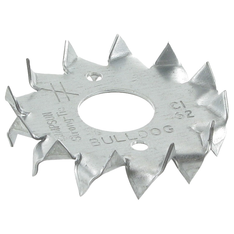 STRONG-TIE Bulldog® beidseitig gezahnter runder Scheibendübel C1 Produktbild BIGPIC L