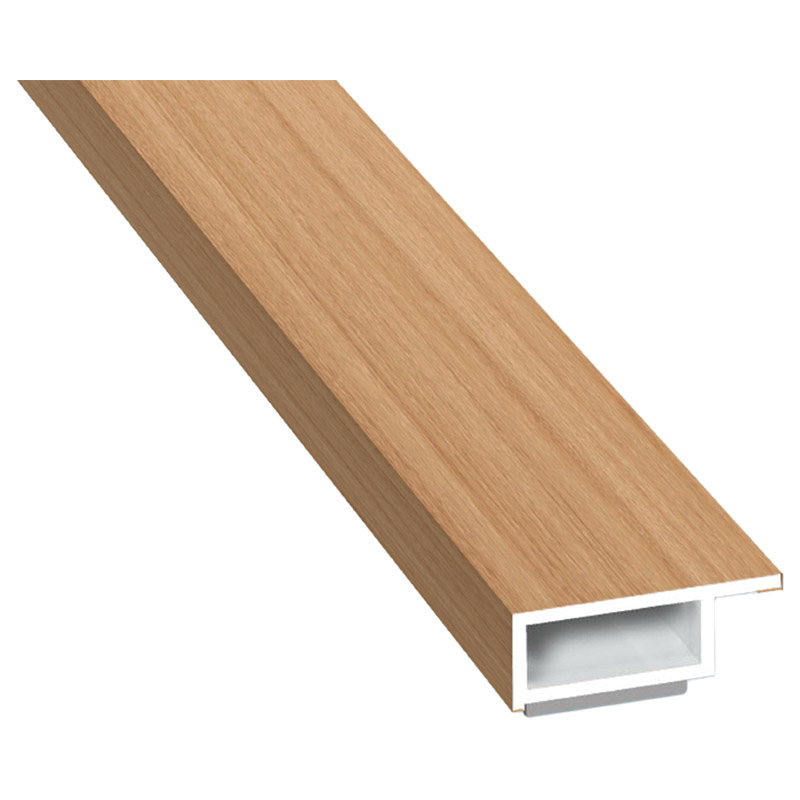 Kammerprofil 20x7 mm SK Lg. 6,00 m foliert mit Nase 49197 Montana Produktbild BIGPIC L