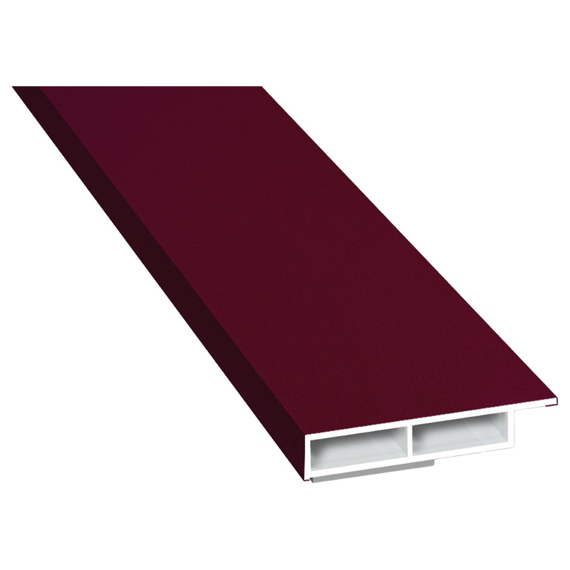 Kammerprofil 40x7mm SK Lg. 6,00m foliert mit Nase 300505-167 Weinrot Produktbild BIGPIC L