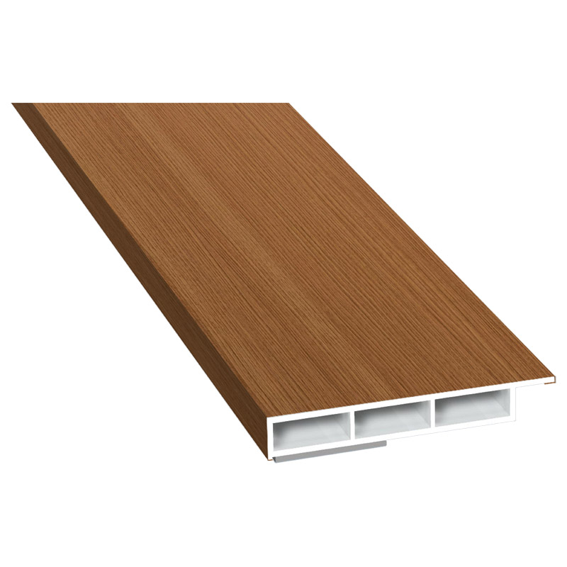 Kammerprofil 50x7mm SK Lg. 6,00m foliert, mit Nase315 2009-167 Streifen-Douglasie Produktbild BIGPIC L