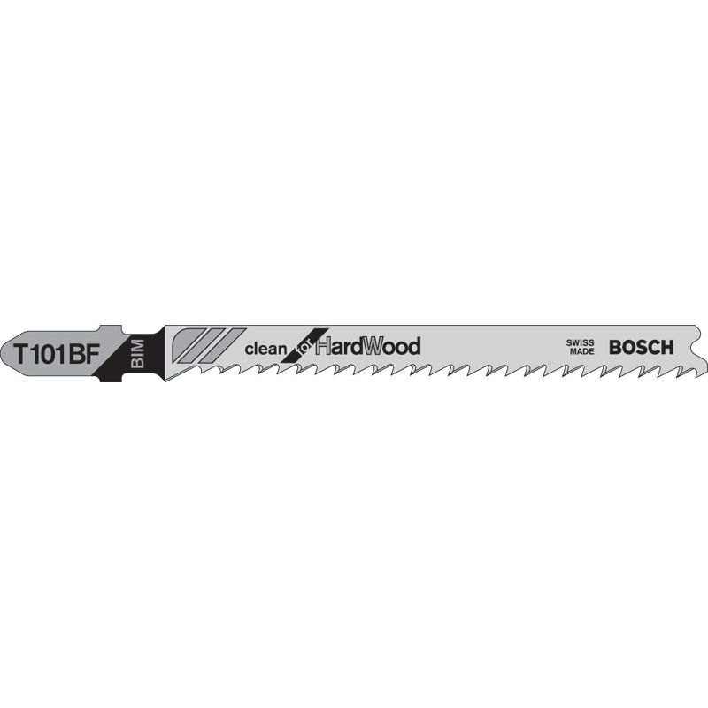 BOSCH Stichsägeblatt T 101 BF *Clean for Hard Wood* Produktbild BIGPIC L